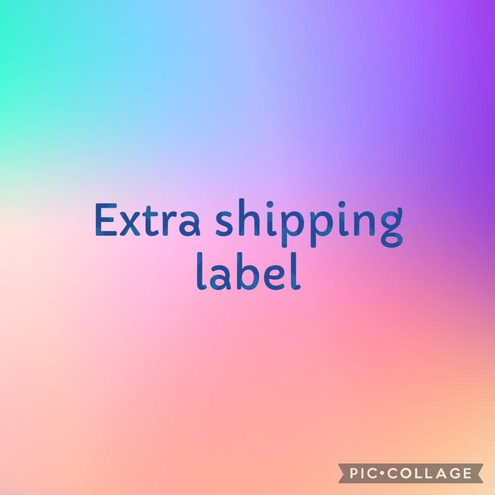 Extra Shipping Label